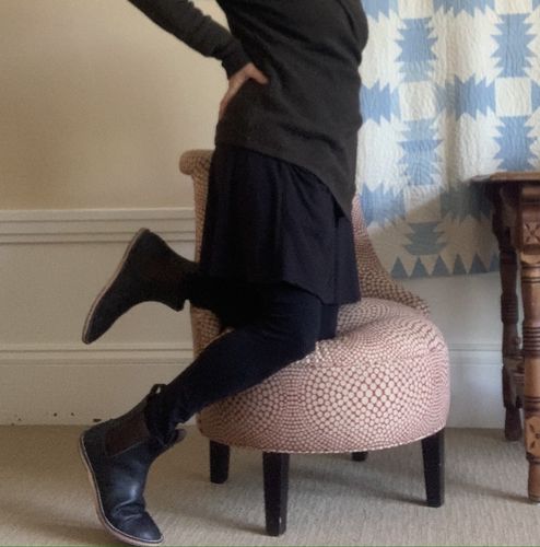 Customer photo review of Talmadge - Wax Black