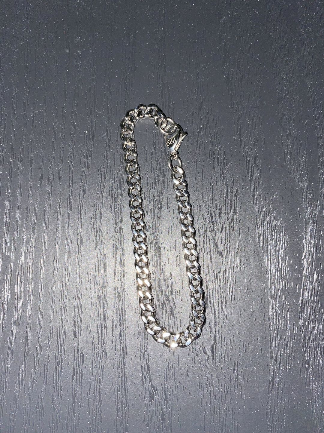 Customer photo review of 5mm Stainless Steel Cuban Link Dainty Bracelet