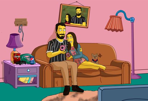 Customer photo review of RETRATO EM ARQUIVO DIGITAL FAMILIA AMARELA