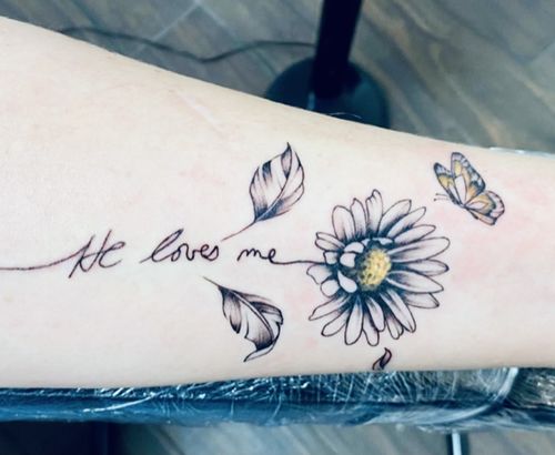 Customer photo review of Signature Tattoo Numbing Cream