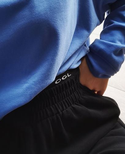 Customer photo review of Double Waistband Sweatpant
