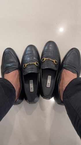 Customer photo review of Oxford Cap Toe Adelaide - Cognac Tan Lace Up (Crust Patina)