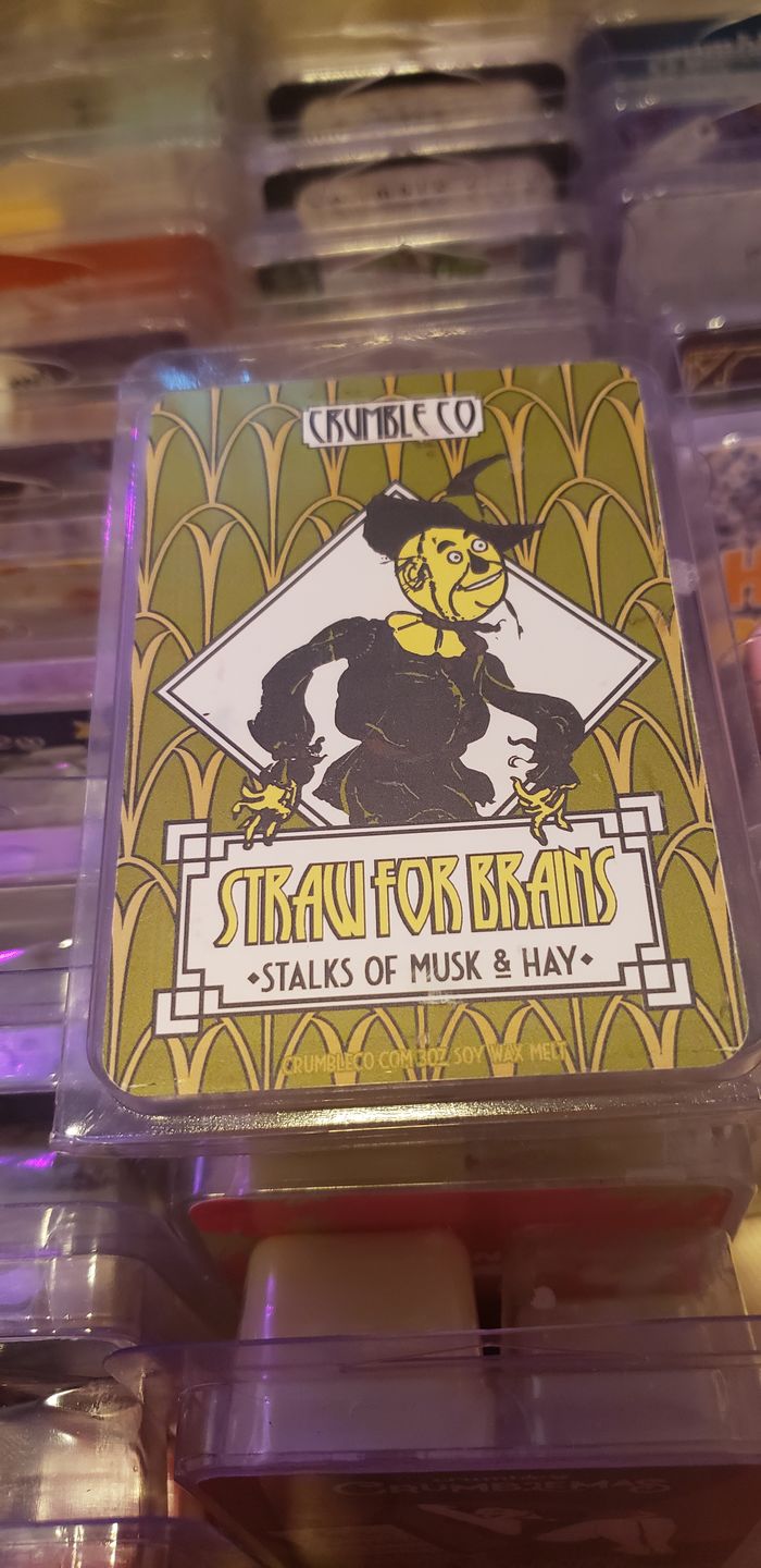 Customer photo review of Straw for Brains Wax Melts