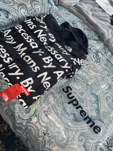 Customer photo review of Supreme x The North Face Nuptse Jacket