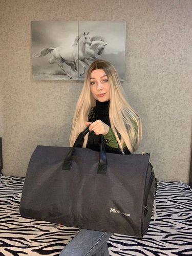 Customer photo review of Travel Garment Bag
