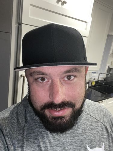 Customer photo review of Blank Snapback