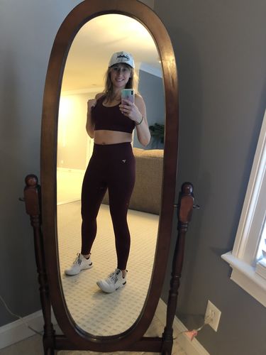 Customer photo review of Seamless Flex Sports Bra