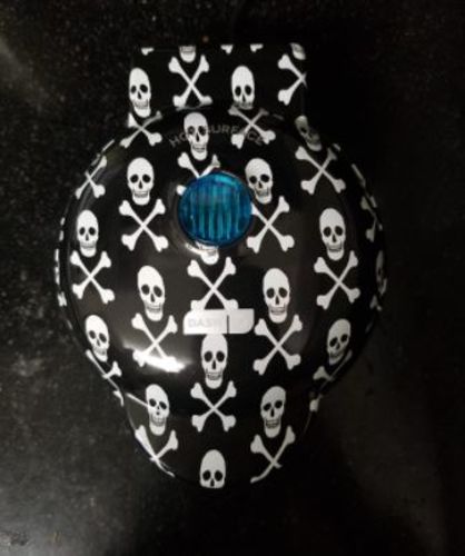 Customer photo review of Delicious Skull Waffle Maker