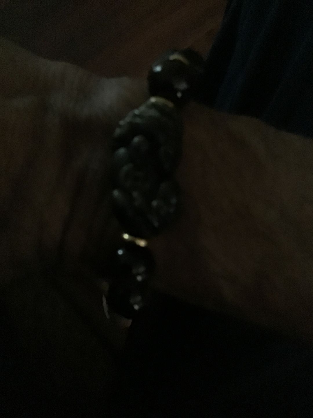 Customer photo review of Natural Gold Obsidian Double Pi Yao Wealth Bracelet