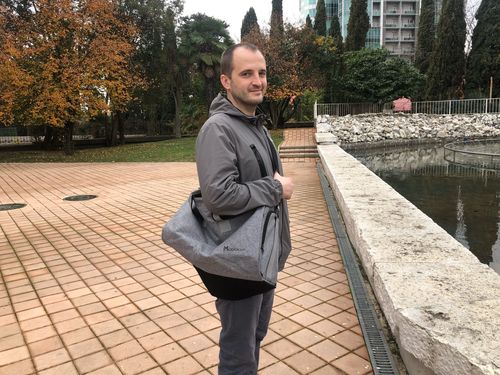 Customer photo review of Travel Garment Bag