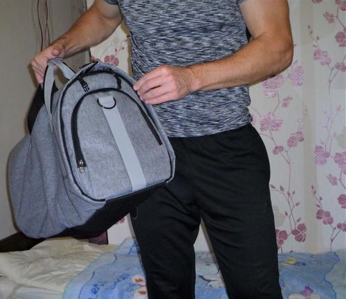 Customer photo review of Travel Garment Bag