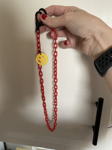 Customer photo review of Smiley Mask Chain