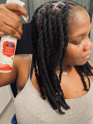 Customer photo review of Starter Locs Detox & Style Box