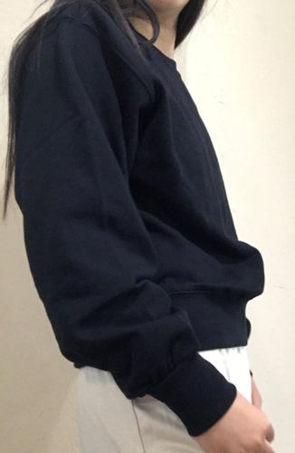 Customer photo review of Sepho Crew-neck L/S Sweatshirt-Black