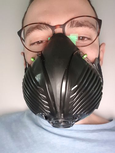 Customer photo review of Stealth P3 Dust & Particle Protective Respirator Face Mask