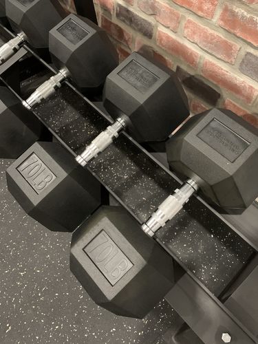 Customer photo review of Hex Head Dumbbell (singles)