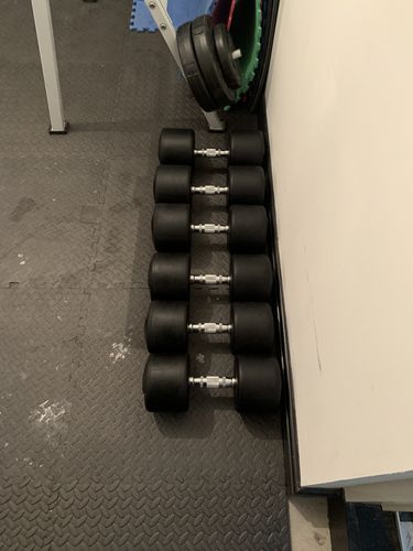 Customer photo review of 5 Pairs(10 x Dumbbells)  Palladium Dumbbells Set 27.5 to 37.5kg