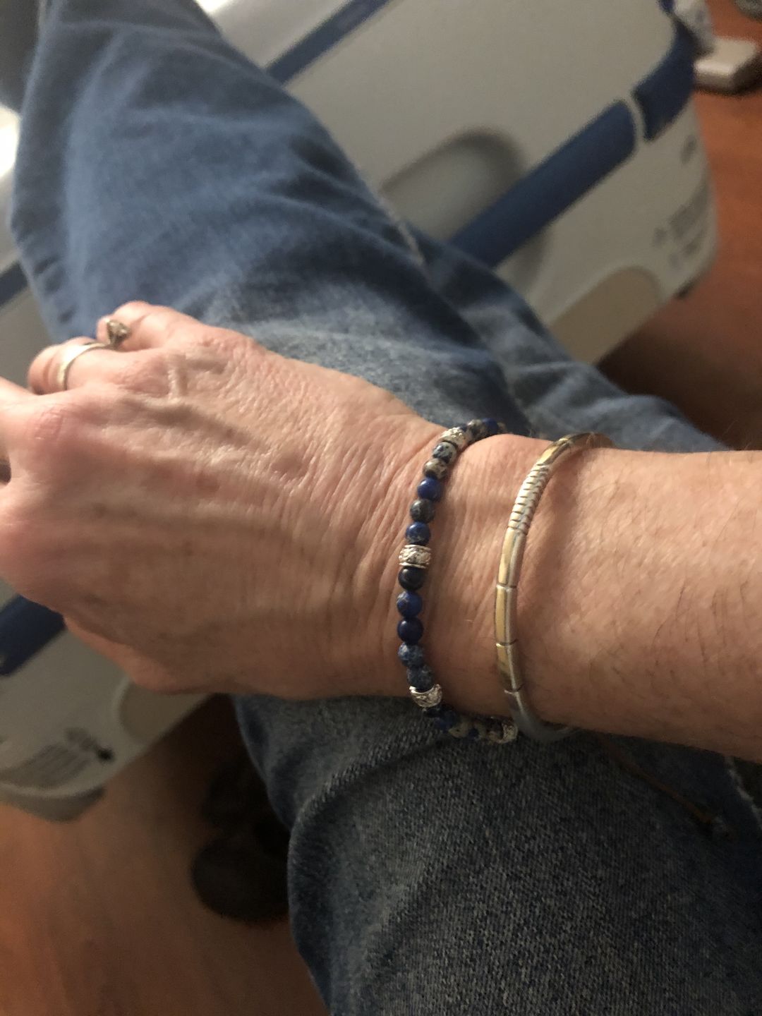 Customer photo review of Tibetan Energy Bracelet