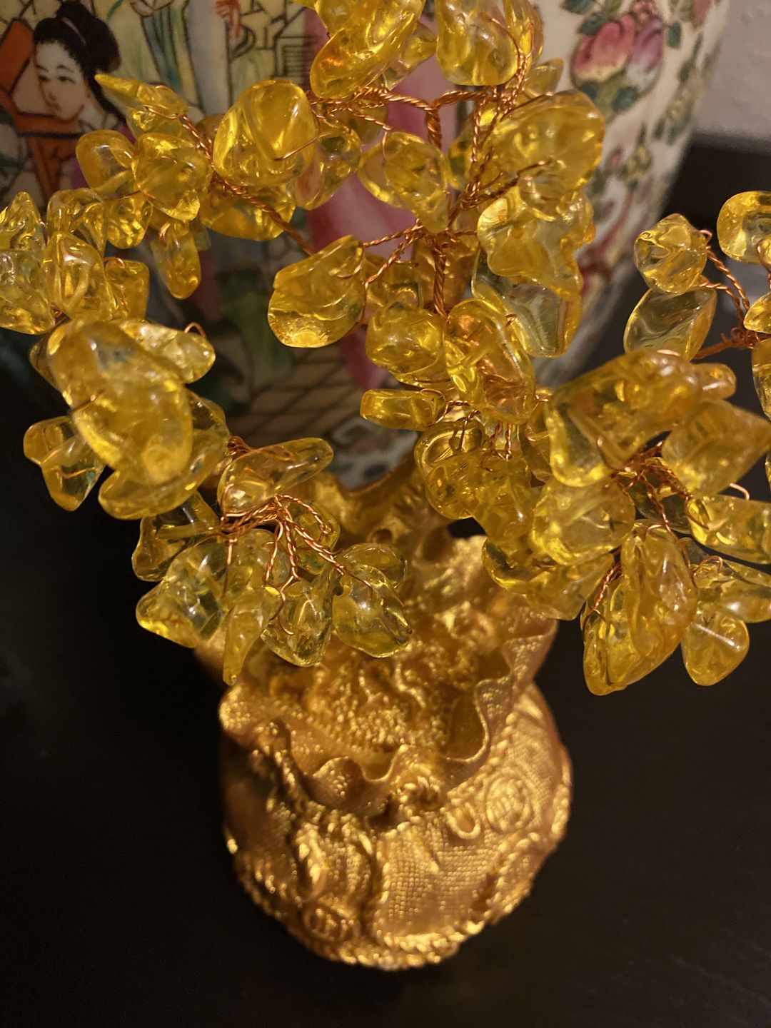 Customer photo review of Feng Shui Citrine Money Tree Wealth Ornaments