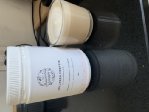 Customer photo review of Collagen Protein | Unflavoured