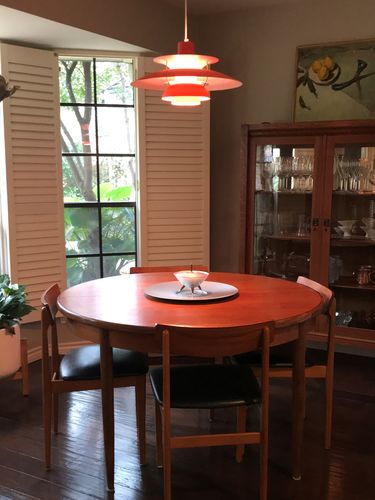 Customer photo review of Mid-Century Modern Lampshade Pendant Light