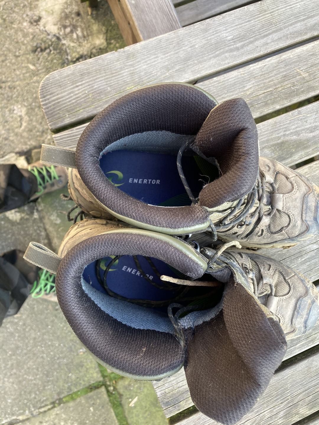 Customer photo review of Walking insoles