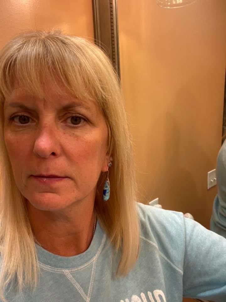 Customer photo review of Intense Ocean Energy Earrings