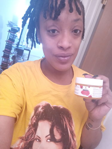 Customer photo review of Braids, Loc & Twist Firm Hold Pomade | 4 oz