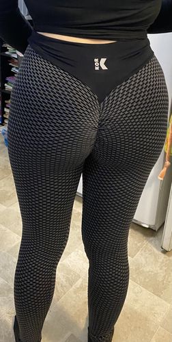 Denise G. review of Booty Lifting | Anti Cellulite Leggings image 1 out of 1