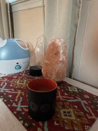 Customer photo review of Original Himalayan Salt Lamp (Large)