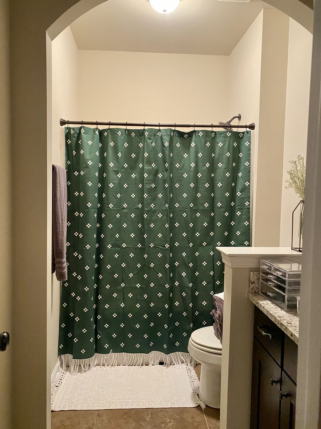 Customer photo review of Faye in Blue - 12x20" | 12x40"