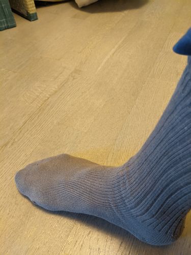 Customer photo review of J.B. Field's "Cotton Weekender" 90% Cotton Casual Sock