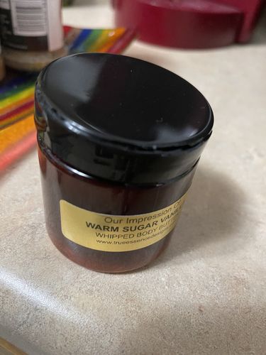 Customer photo review of Warm Sugar Vanilla Whipped Shea Body Butter