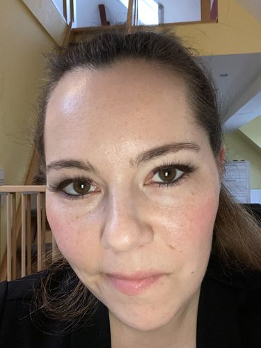 Customer photo review of Bandless Lash Set -  Cute