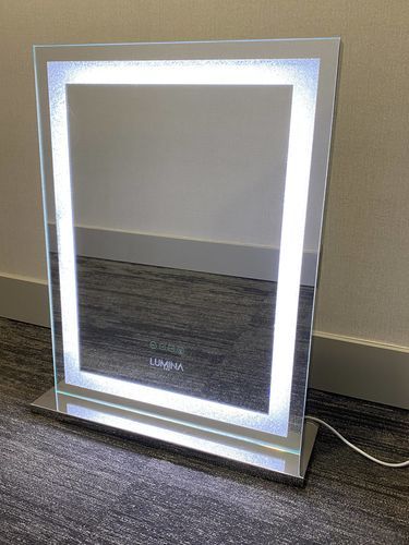 Customer photo, Crystal Vanity Mirror