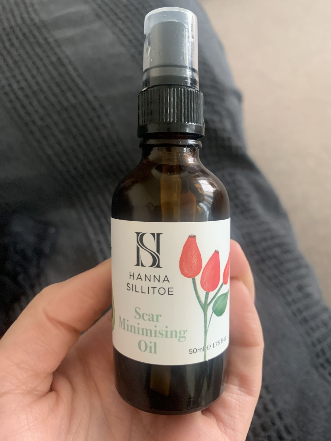 Customer photo review of Scar Minimising Oil