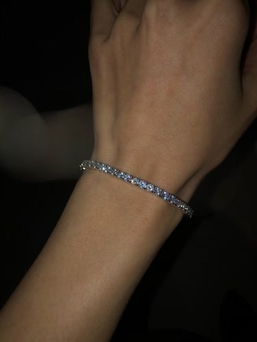 Customer photo review of Tennis 3mm Bracelet