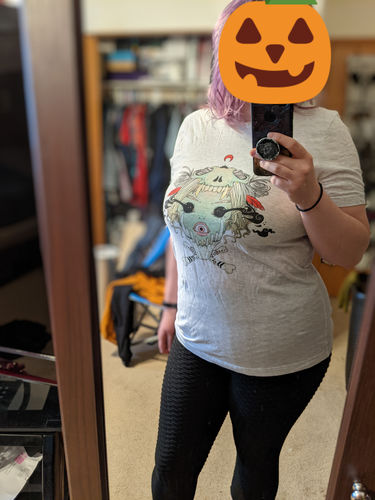 Customer photo review of Bone Witch, Unisex T-Shirt, Ash