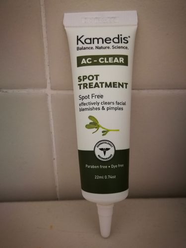 Customer photo review of טיפול נקודתי ומהיר לפצעונים ועור שמן | AC - CLEAR SPOT TREATMENT