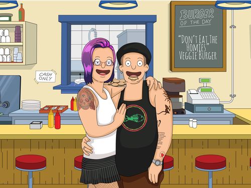 Customer photo review of Personalized Bob’s Burgers Custom Portrait