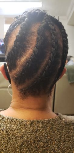 Customer photo review of Nae Nae's 9oz Hair Boost Special