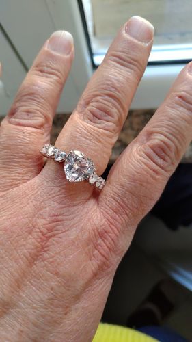 Customer photo review of ETERNITY HEART RING