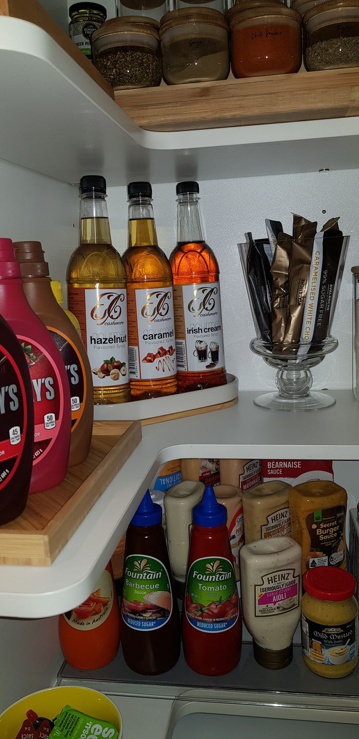 Customer photo review of White Chocolate Coffee Syrup
