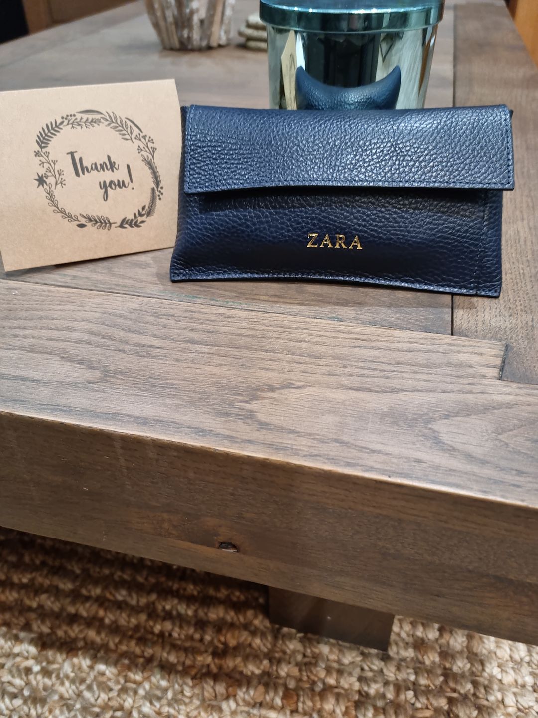 Customer photo review of Leather Lady Wallet