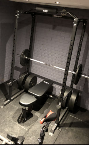 Customer photo review of Hi Temp Black Olympic Bumper Plate Disc High Quality