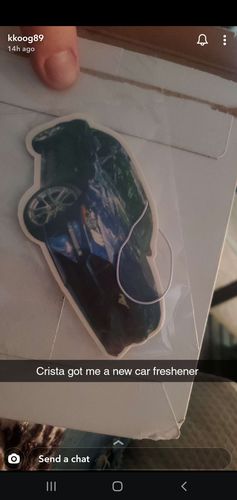 Customer photo review of Custom Air Freshener