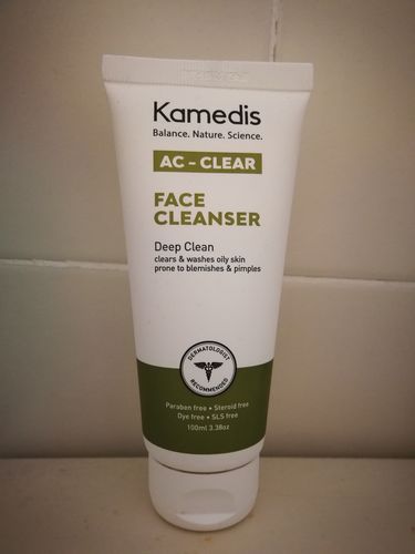 Customer photo review of ג'ל ניקוי טיפולי לעור שמן הנוטה לפצעונים | AC - CLEAR FACE CLEANSER