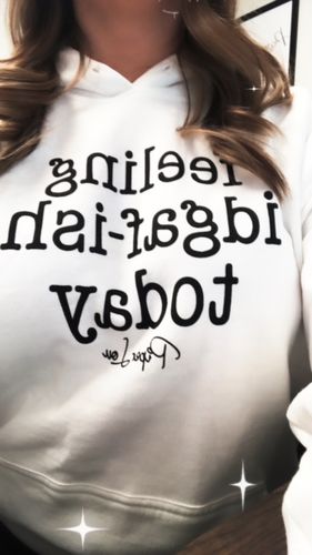 Customer photo review of I'm Fine It's Fine Everything's Fine Winter Apparel