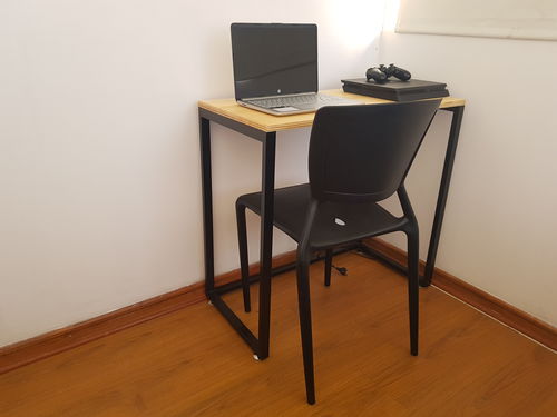 Customer photo review of Escritorio barato MIMA 80 x 40 Negro