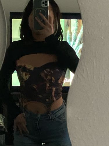 Customer photo review of Aesthetic renaissance top
